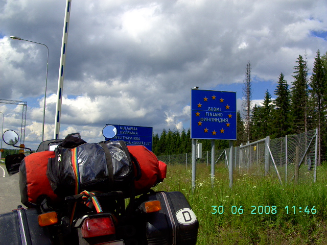 Grenze Russland - Finnland