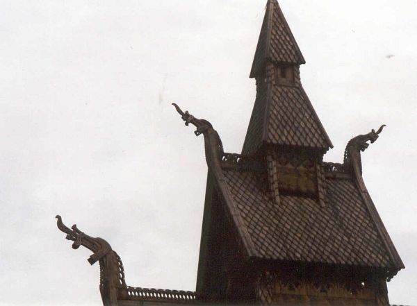 Stabkirche Vik Giebel
