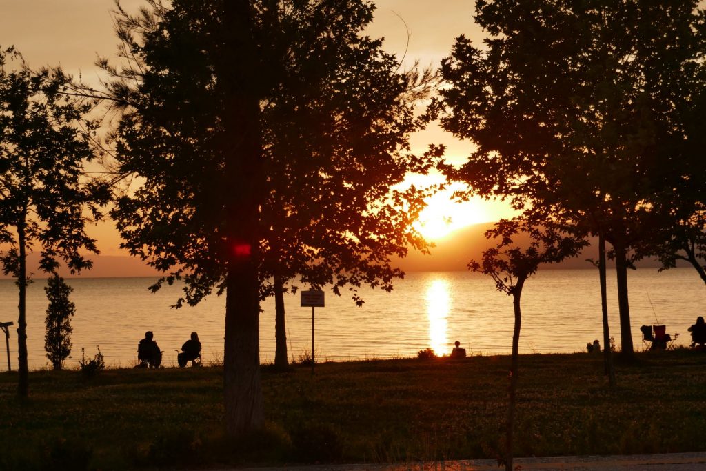 Abendsonne am Iznik - See