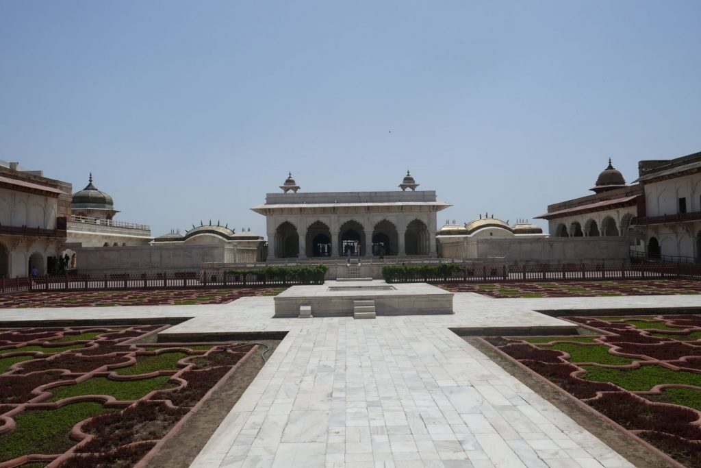 Garten im Roten Fort, Agra