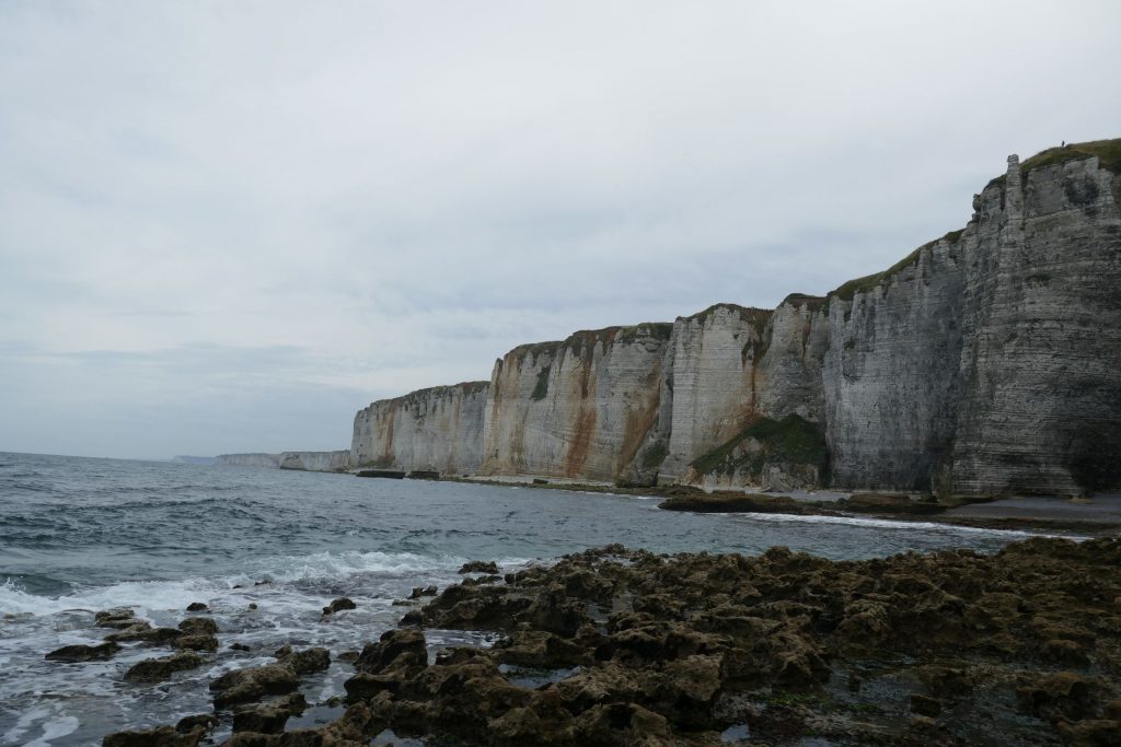 Normandie: Kreidefelsen in Etretat