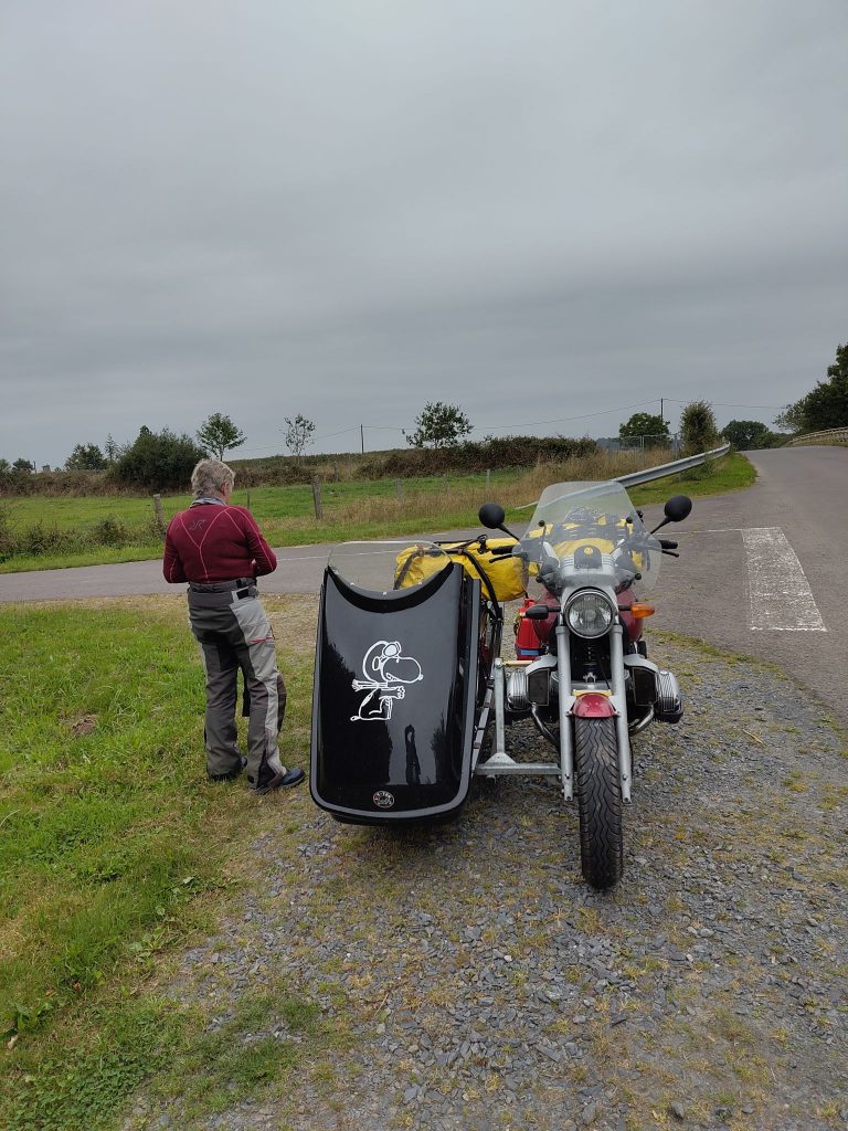 Normandie: Pause bei Saint Lo