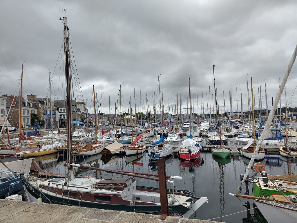 Bretagne: Paimpol (Hafen)