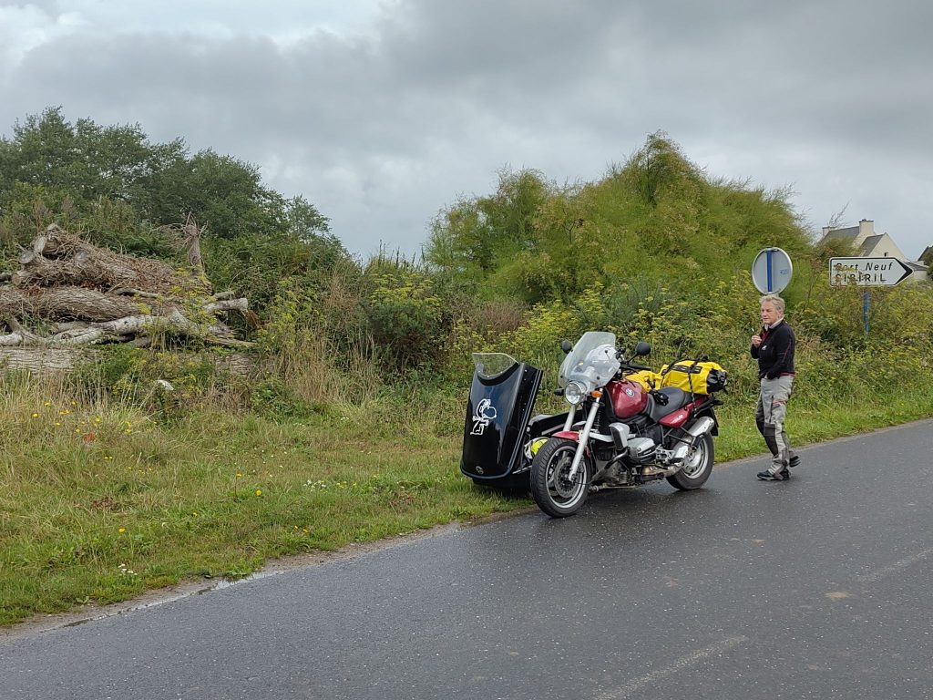 Bretagne: Pause bei Port Neuf (Roscoff)